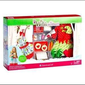 American Girl WellieWishers Holiday Baking Set
